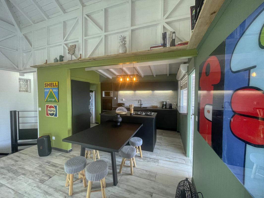 19.Location villa piscine vue mer Saint François  Guadeloupe_Cuisine